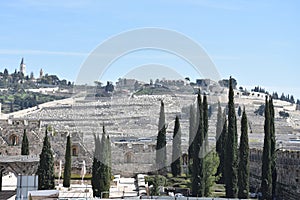 CIty of Jerusalem, a place of prayers all 3 large religions.