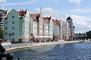 The city of Kaliningrad