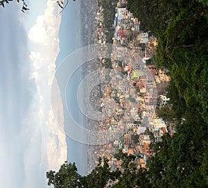 The city of Kathmandu