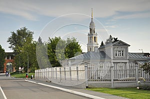 City of Kolomna Russia Moscow region. Travel through ancient cities. Kremlin, history, monastery, beauty, Orthodoxy