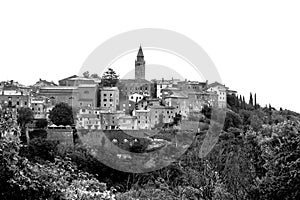 City of Labin in Istria in Croatia