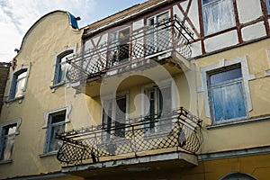 City landscape in Zelenogradsk, Kaliningrad region, Russia