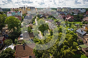 City landscape in Zelenogradsk, Kaliningrad region, Russia