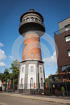 City landscape in Zelenogradsk, Kaliningrad region, Russia