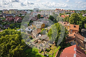 City landscape in Zelenogradsk, Kaliningrad region, Russia