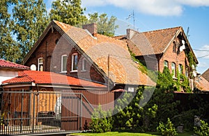 City landscape in Zelenogradsk, Kaliningrad region, Russia