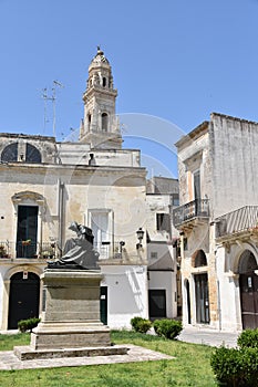 The city of Lecce, in the Puglia region, Italy.