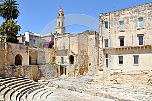 The city of Lecce, in the Puglia region, Italy.