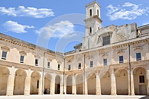 The city of Lecce, in the Puglia region, Italy