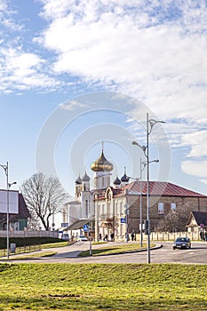 The city of Lida. City landscape