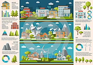 City Life Infographics