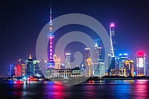 The City Lights of Shanghai