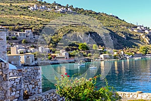 The city of Limeni is located in Greece. It is a very beautiful city for holidays