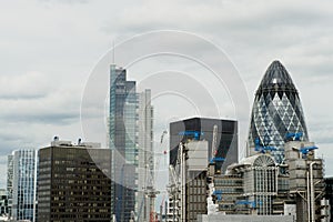 City of London (financial district) buildings, UK photo