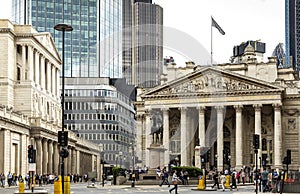 City of London including the Bank of England