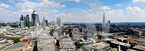 City of London seen from St Paul's Cathedral