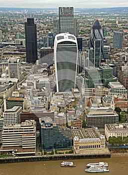 The City of London from The Shard