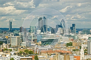 City of London skyline