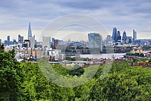 City of London skyline