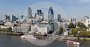 City of London skyline