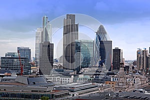 City of London with skyscraper