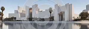 City of Los Angeles, USA, the Los Angeles Palace of the Arts, the epitome of modern architecture photo