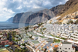 City of Los Gigantes in Tenerife, Canary Islands, Spain