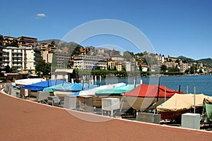 City of lugano, switzerland photo