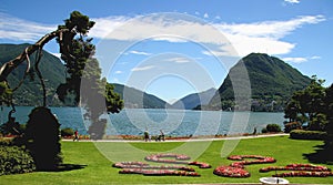 City of Lugano, Switzerland photo