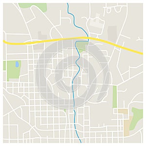 City Map Illustration