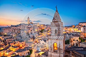 City of Matera, Italy.