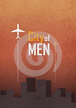 City of Men Book Cover Design