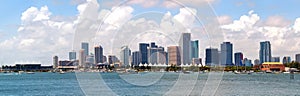 City of Miami, Florida downtown panorama