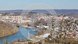 City of Morgantown in West Virginia