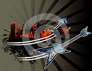 City music vector