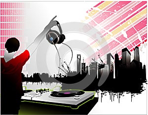 City music vector