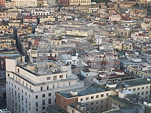 Panoramic view of Naples