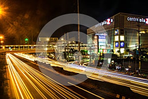 City night scape of bangkok