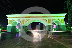 City night scene, north china