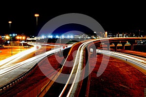 City nights in Lubbock tx