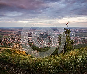 City of Nitra from Above