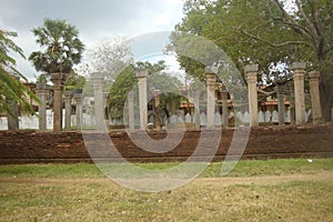 The city is now a World Heritage Site famous for its well-preserved ruins of the ancient Sinhalese civilization. Anuradhapura. photo