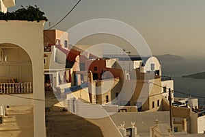 City of Oia, Santorini, Greece