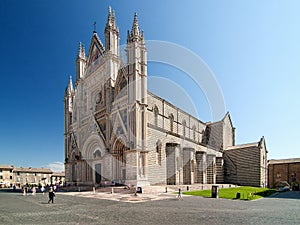 City Orvieto - medieval Cathedral