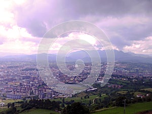 City of Oviedo in Asturias. Spain. photo