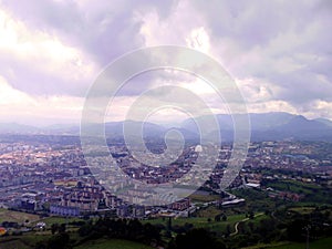 City of Oviedo in Asturias. Spain. photo