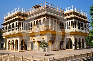 City Palace in Jaipur, Rajasthan, India photo