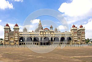 City Palace in Mysore, Southern India photo