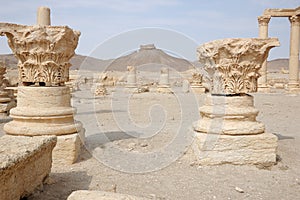 City of Palmyra - Arab Castle on Hill