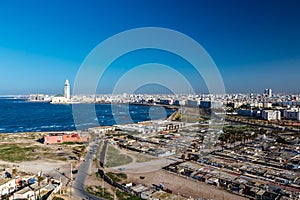 City panorama. Casablanca.